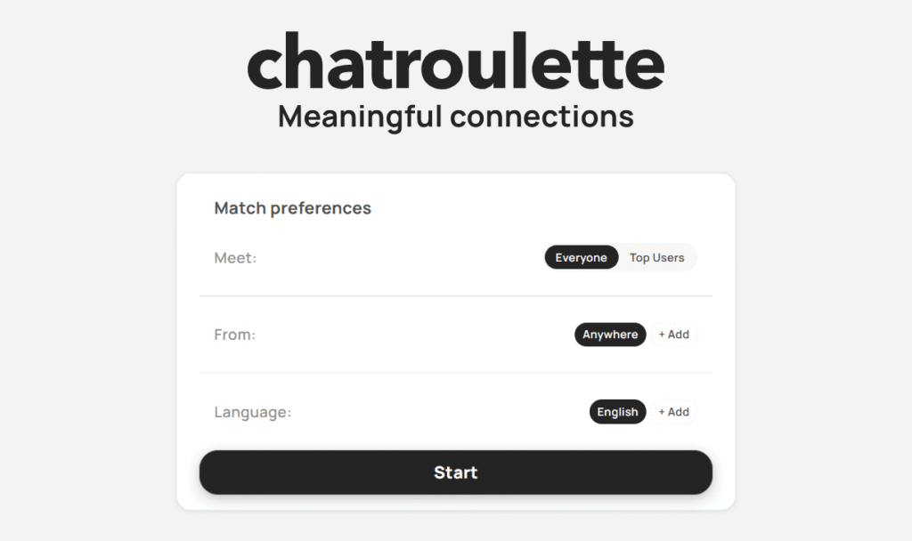 Chatroulette